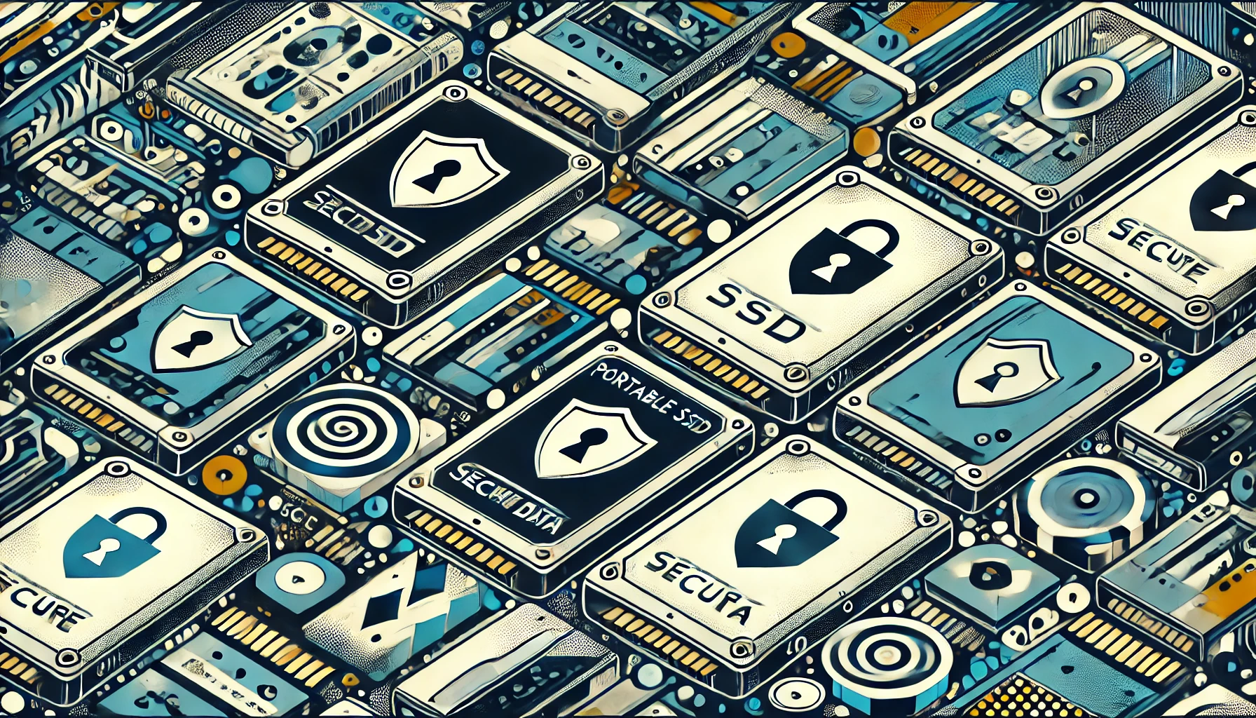 Portable SSDs for Secure Data