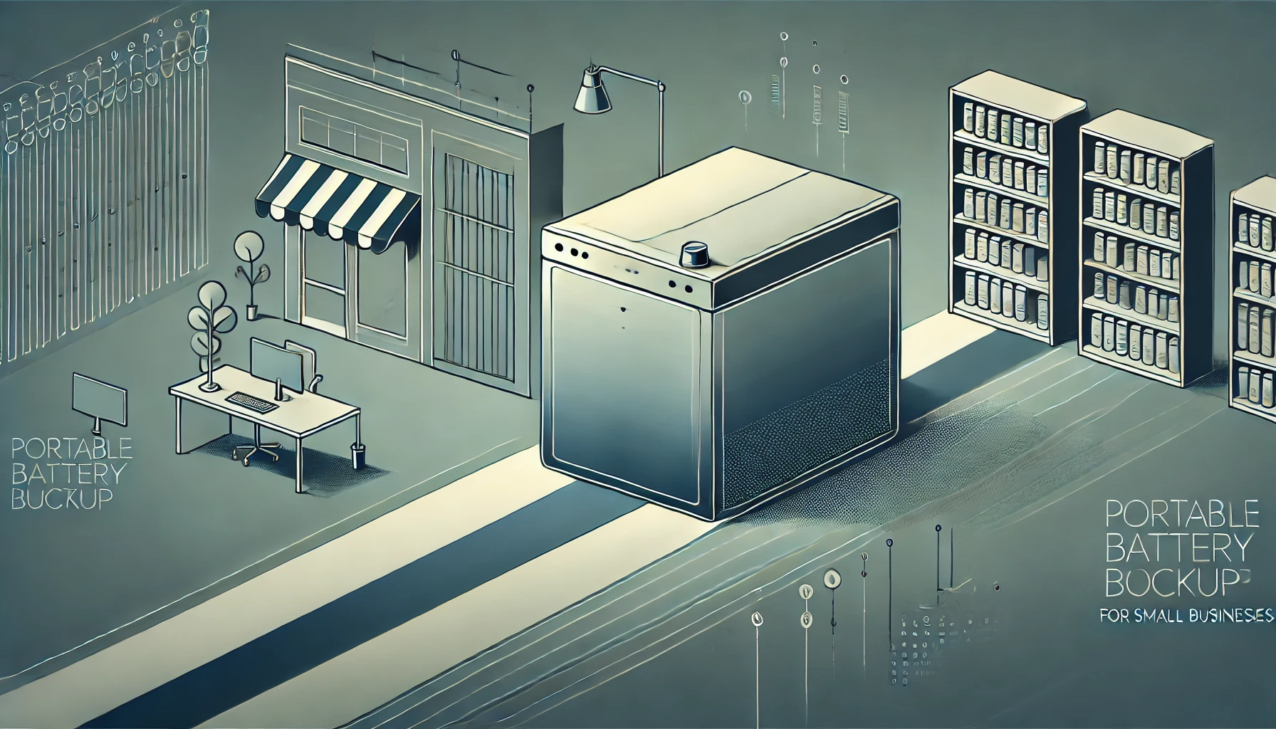 Portable Battery Backup for Small Businesses